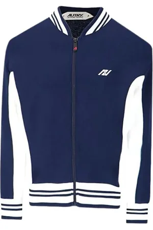 Autry Heren, Sweatshirts & Hoodies, Blauw, Maat: XL Nylon