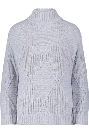 Betty Barclay Dames, Truien, Blauw, Maat: M