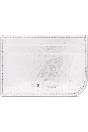 Alexander McQueen Dames, Accessoires, Grijs, Maat: ONE Size Leer