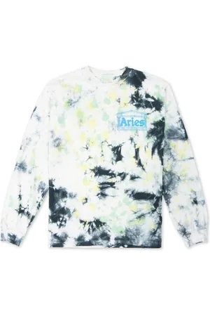 ARIES Heren, Sweatshirts & Hoodies, Blauw, Maat: XS Katoen