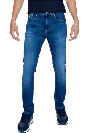 Tommy Hilfiger Heren, Jeans, Blauw, Maat: W34 L32 Katoen