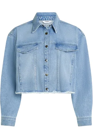 penn ink Dames, Jassen, Blauw, Maat: M Denim