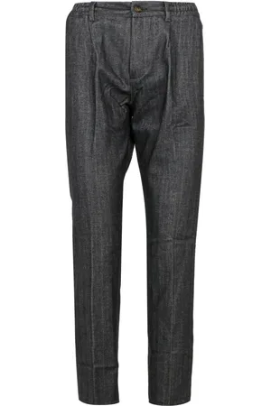 CRUNA Heren, Broeken, Blauw, Maat: XS Wol