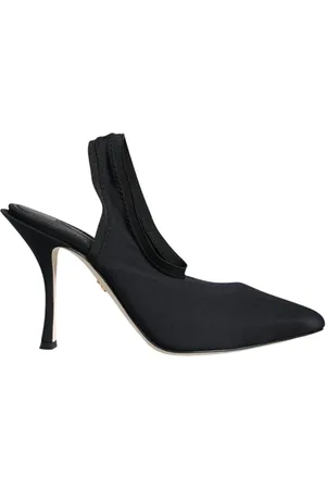 Dolce & Gabbana Dames, Schoenen, Zwart, Maat: 36 1/2 EU Nylon