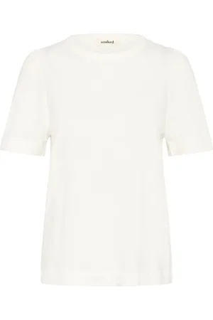Soaked in Luxury Dames, Tops, Wit, Maat: M Katoen