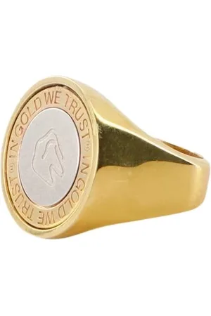 In Gold We Trust Heren, Accessoires, Geel, Maat: S