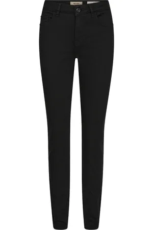 Mos Mosh Dames, Jeans, Zwart, Maat: W29 Katoen