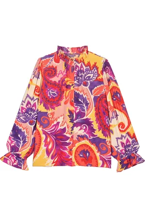 Bash Dames, Blouses & Shirts, Veelkleurig, Maat: S