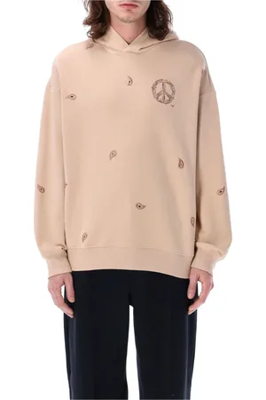 Emporio Armani Heren, Sweatshirts & Hoodies, Bruin, Maat: L Katoen