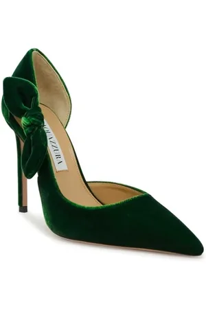 Aquazzura Dames, Schoenen, Groen, Maat: 36 EU