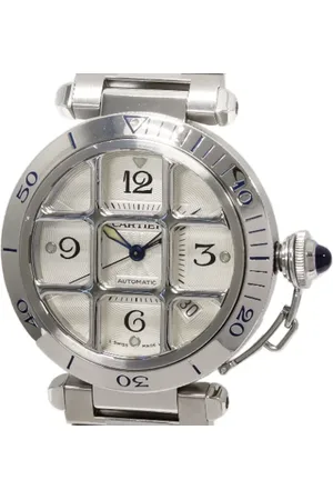 Cartier Heren, Pre-owned, Wit, Maat: ONE Size