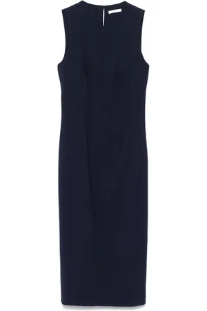 Patrizia Pepe Dames, Jurken, Blauw, Maat: S