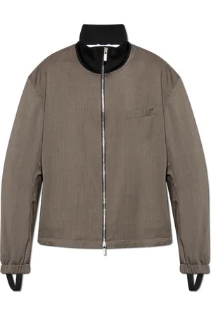 Helmut Lang Heren, Jassen, Grijs, Maat: XL Wol