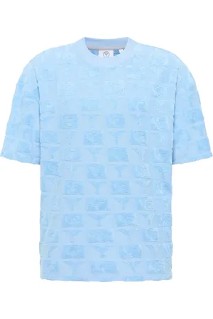 Carlo Colucci Heren, Tops, Blauw, Maat: XL