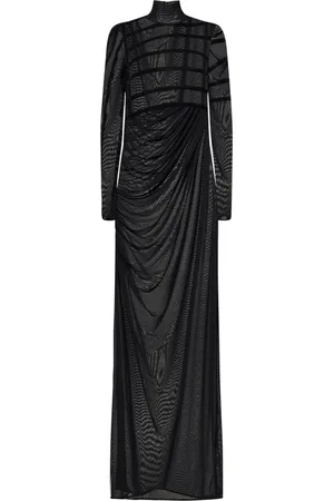 Jean Paul Gaultier Dames, Jurken, Zwart, Maat: S Polyamide