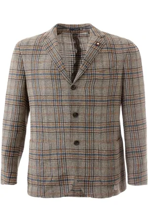 LARDINI Heren, Jassen, , Maat: XL Linnen