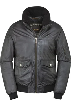 MOORER Heren, Jassen, Zwart, Maat: 2XL Wol