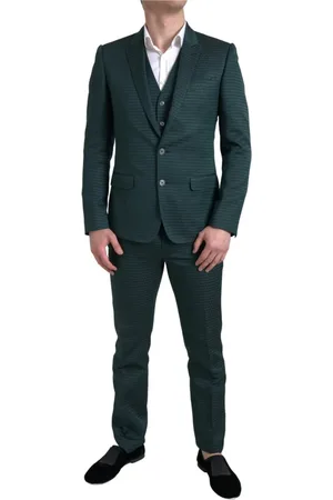 Dolce & Gabbana Heren, Pakken, Groen, Maat: XS Katoen