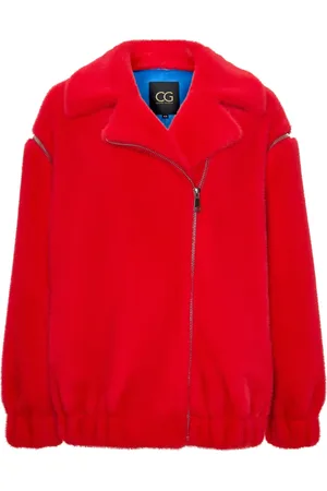 CESARE GASPARI Dames, Jassen, Rood, Maat: L Acryl