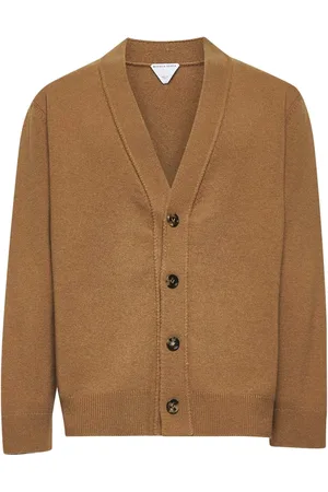 Bottega Veneta Heren, Truien, Bruin, Maat: M Kasjmier