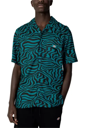 Dickies Heren, Overhemden, Groen, Maat: XS Katoen