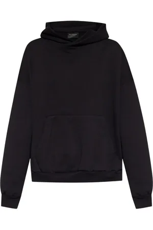 Balenciaga Dames, Sweatshirts & Hoodies, Zwart, Maat: M Katoen