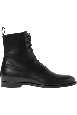 Scarosso Heren, Schoenen, Zwart, Maat: 42 1/2 EU Leer