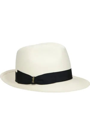 Borsalino Dames, Accessoires, Wit, Maat: M Denim