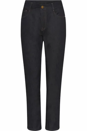 C.ro Dames, Jeans, Zwart, Maat: M Katoen
