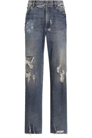 Dolce & Gabbana Heren, Jeans, Blauw, Maat: L Denim