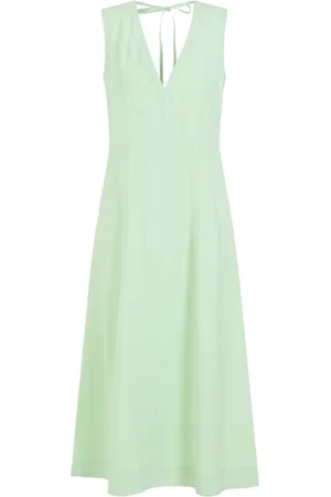 Bottega Veneta Dames, Jurken, Groen, Maat: XS Katoen