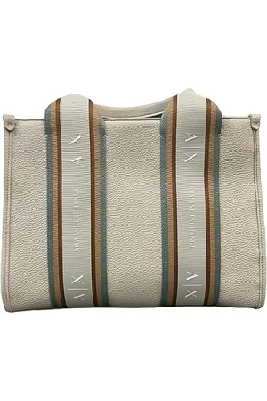 Armani Exchange Dames, Tassen, Grijs, Maat: ONE Size Leer