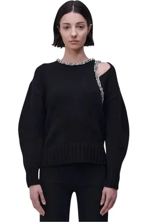 Simkhai Dames, Truien, Zwart, Maat: XS Wol