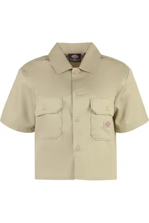 Dickies Dames, Blouses & Shirts, , Maat: XS Katoen