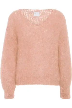 American Dreams Dames, Truien, Oranje, Maat: M Mohair