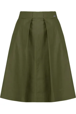 Bomboogie Dames, Rokken, Groen, Maat: XL Katoen