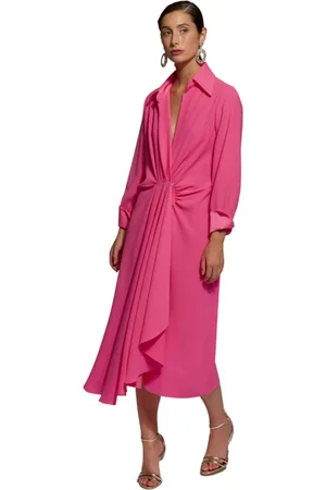 MOSKADA Dames, Jurken, Roze, Maat: 2XL