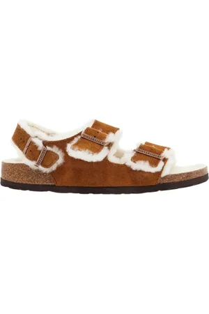 Birkenstock Heren, Schoenen, Bruin, Maat: 41 EU Leer