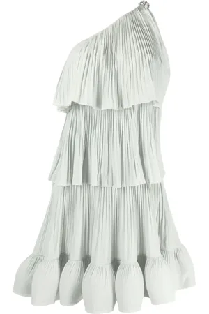 Lanvin Dames, Jurken, Groen, Maat: XS Poliester