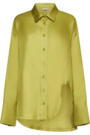 BLANCA Dames, Blouses & Shirts, Groen, Maat: S Zijde