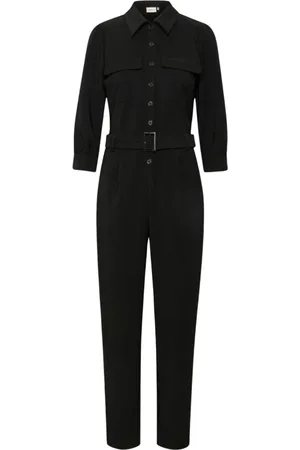 Gestuz Dames, Jumpsuits & Playsuits, Zwart, Maat: 2XS