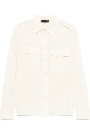 Liu Jo Dames, Blouses & Shirts, Wit, Maat: L