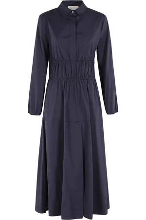 SEMICOUTURE Dames, Jurken, Blauw, Maat: S