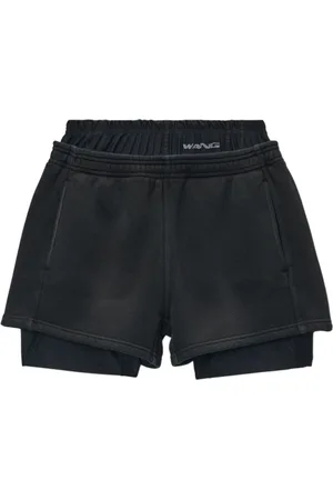 Alexander Wang Dames, Korte broeken, Grijs, Maat: M