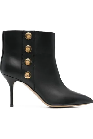 Moschino Dames, Schoenen, Zwart, Maat: 37 EU Zijde