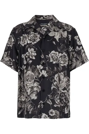 Dolce & Gabbana Heren, Overhemden, Veelkleurig, Maat: XL Zijde