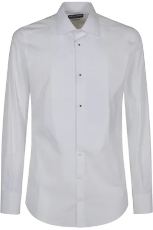 Dolce & Gabbana Heren, Overhemden, Wit, Maat: 3XL Katoen