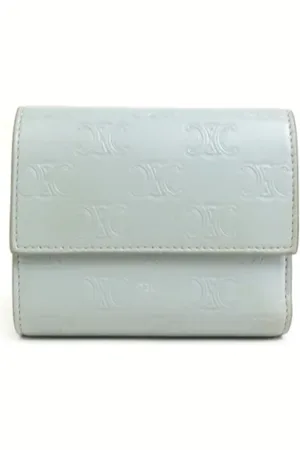 Céline Dames, Pre-owned, Grijs, Maat: ONE Size Leer