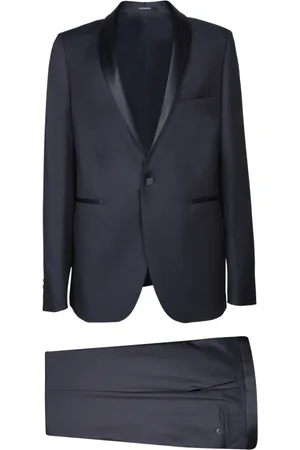 TAGLIATORE Heren, Pakken, Blauw, Maat: XL Zijde