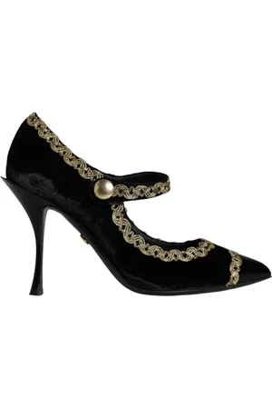 Dolce & Gabbana Dames, Schoenen, Zwart, Maat: 36 EU